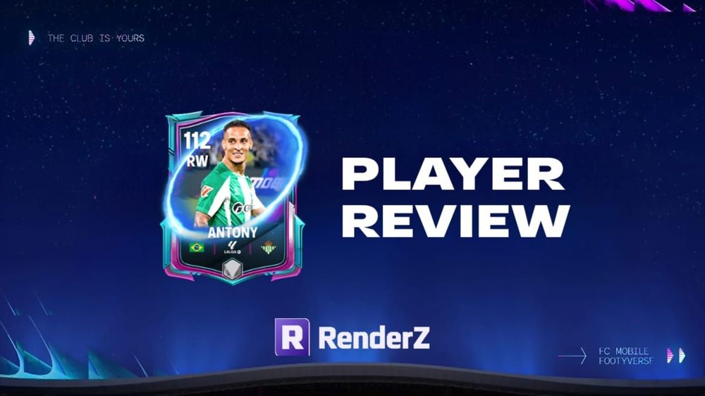 112 OVR Footyverse Antony Player Review 
