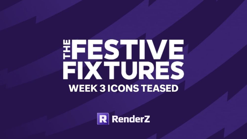 Festive Fixtures Week 3 Icons Teased